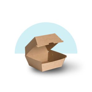 Burger Box Kraft