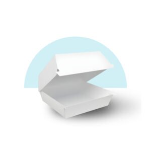 Burger Box White
