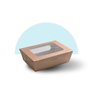 Lunch Box Kraft with Window