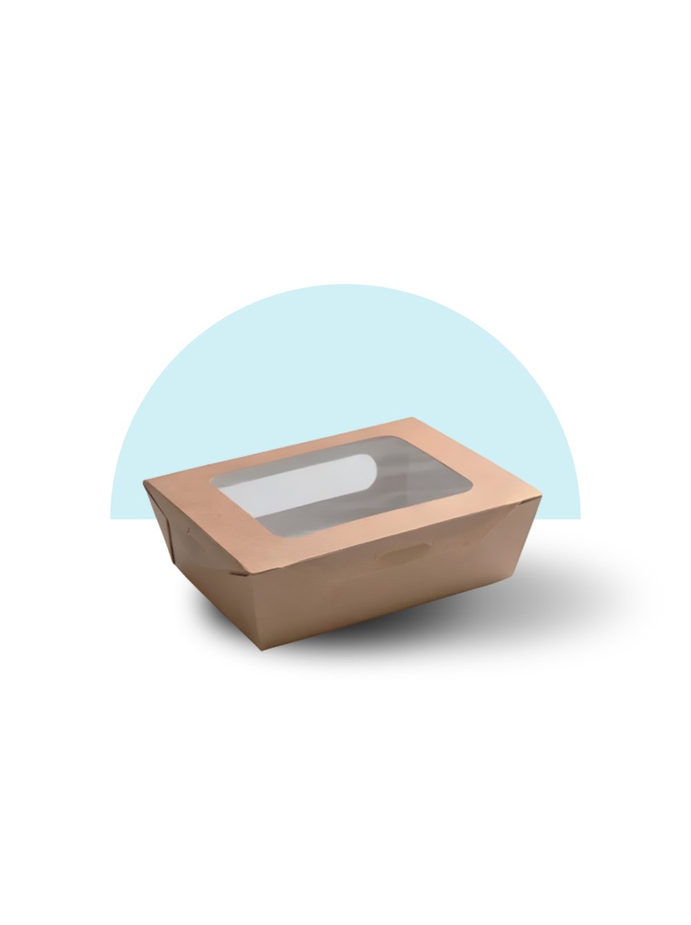 Lunch Box Kraft with Window