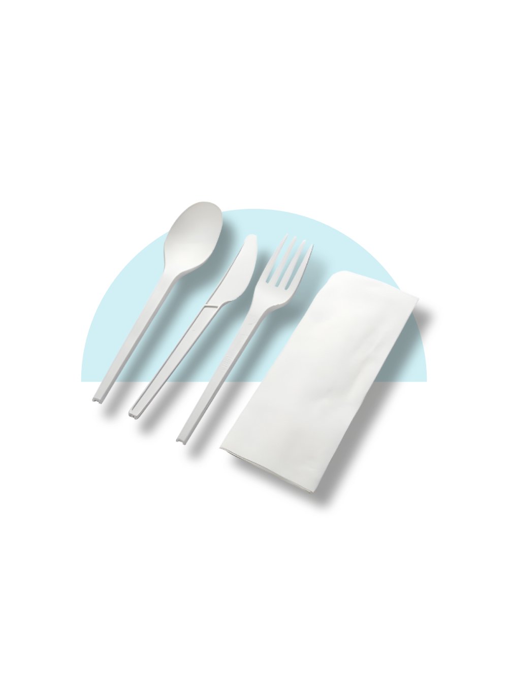White Cutlery